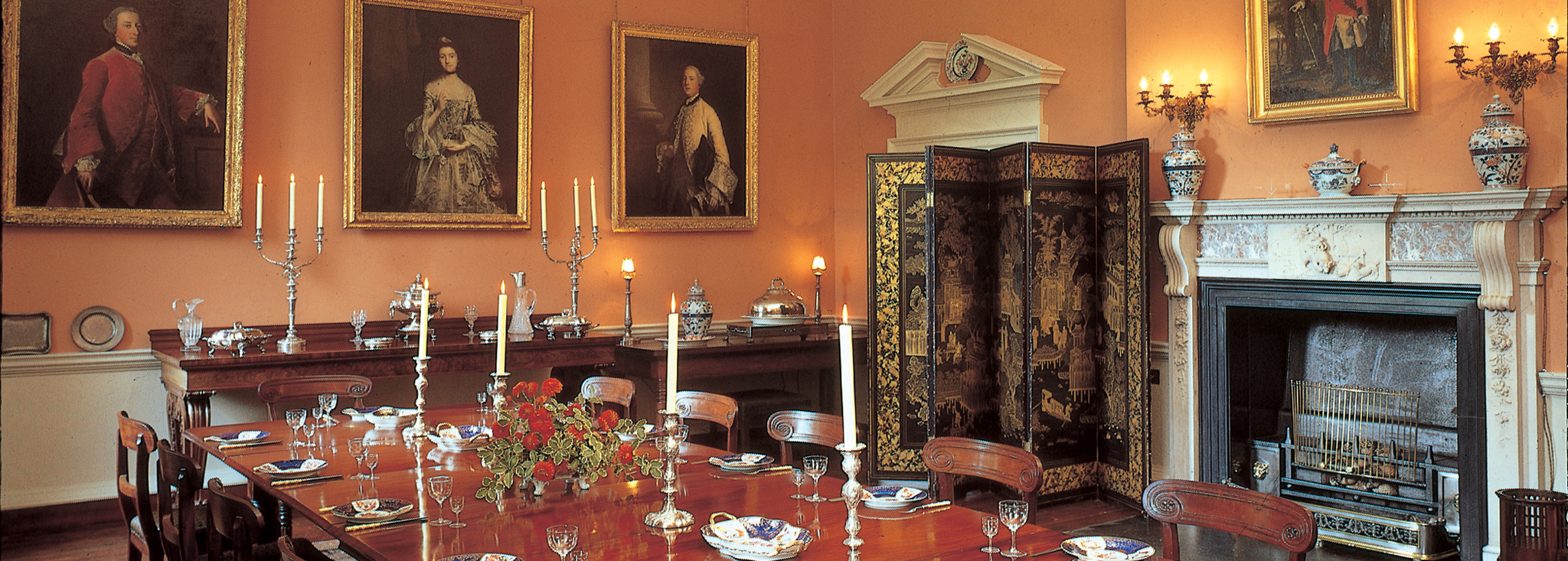 Dining Room at Pencarrow