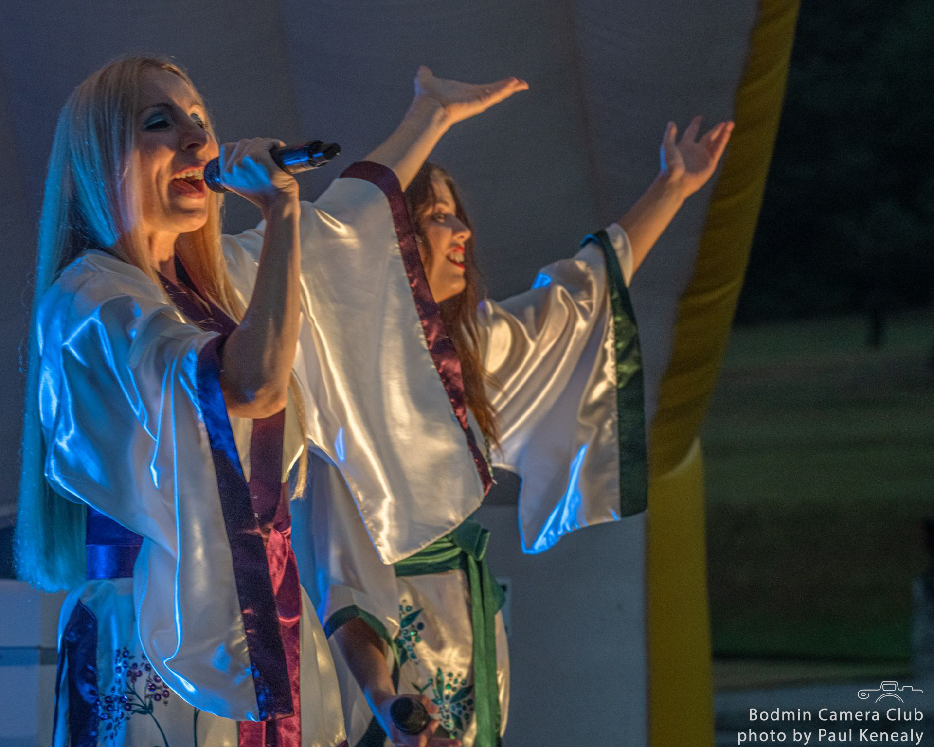 21st Century ABBA performing at Pencarrow House in Cornwall