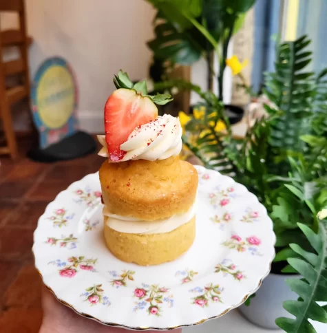 A delicious Cornish homemade cake